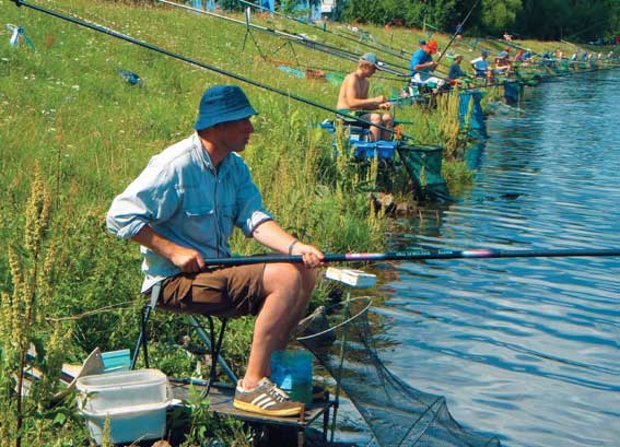 Соревнования по рыбной ловле