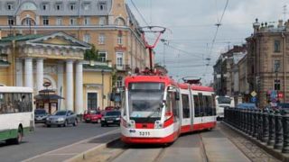 Трамвай в Петербурге