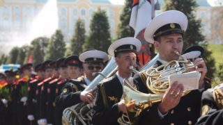 Военный праздник в ГМЗ "Петергоф"