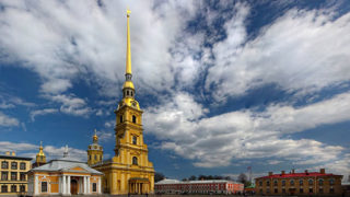 Соборная площадь перед Петропавловским собором
